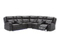 U32 - 3 Piece Power Reclining Sectional - Gray