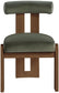 Arienzo - Performance Fabric Upholstered Dining Chair (Set of 2) - Walnut Base