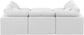 Indulge - Linen 6 Piece Modular Sectional - White