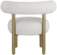 Bordeaux - Boucle Fabric Accent Chair