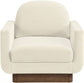 Diviento - Velvet Performance Fabric Upholstered Accent Chair