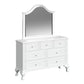 Jesse - 4 Piece Full Panel With Trundle Bedroom Set - White