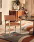 Avon - Vegan Leather Dining Arm Chair