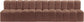 Arc - Faux Leather 4 Seats Modular Sofa