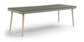 Seacrest - Tempered Glass Top And Wicker Outdoor Patio Dining Table