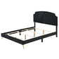 Zeena - Eastern King Bed - Black Velvet