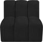 Arc - Boucle Fabric Straight Chair
