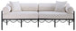 Portofino - Resilient Water Repellent Fabric 85.75" Upholstered Outdoor Patio Sofa