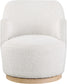 Clarita - Boucle Swivel Accent Chair