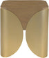 Cazari - Oak Wood And Iron Table