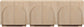 Navona - 3 Piece Sideboard / Buffet