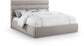 Adam - Linen Fabric Bed With 52" Headboard