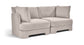 Hammond - Velvet Performance Fabric Upholstered 2 Piece Loveseat