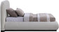 Vaughn - Chenille Bed With Black Base