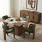 Fenwick - Cane Oak Veneer And Solid Wood Dining Table