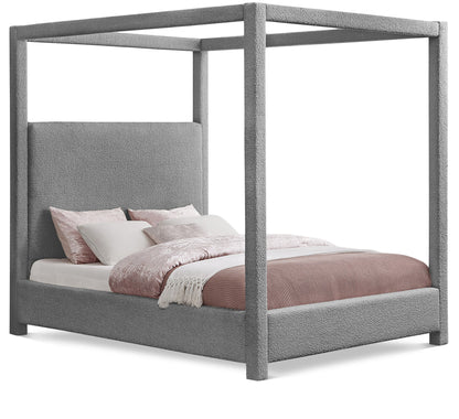 Eden - Boucle Fabric Upholstered Bed