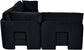 Hammond - Velvet Performance Fabric Upholstered 4 Piece Armless Sectional