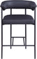 Malin - Faux Leather Counter Stool (Set of 2)