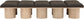 Pavilion - 10 Piece Modular Bench With Natural Base