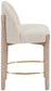 Torino - Counter Stool With Brushed Natural Base