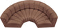 Arc - Faux Leather 4 Piece U-Shaped Modular Sofa