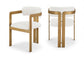 Aurum - Linen Textured Fabric Upholstered Dining Chair (Set of 2)