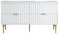 Modernist - Bathroom Vanity With Gold Legs