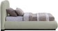 Vaughn - Chenille Bed With Black Base
