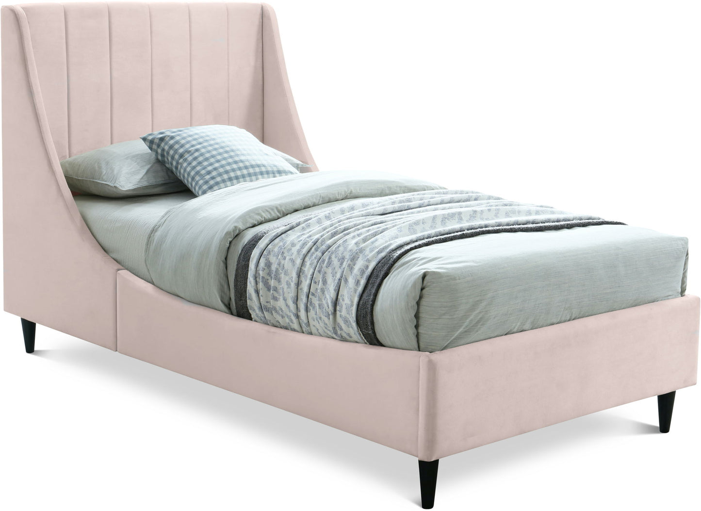 Eva - Velvet Bed