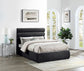 Adam - Chenille Fabric Bed With 52" Headboard