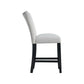 Francesca - Velvet Counter Height Chair (Set of 2)