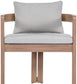 Newport - Water Resistant Fabric Upholstered Outdoor Patio Dining Chair