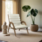 Randal -  Accent Chair - Walnut Frame