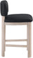 Paloma - Faux Leather Upholstered Counter Stool (Set of 2)