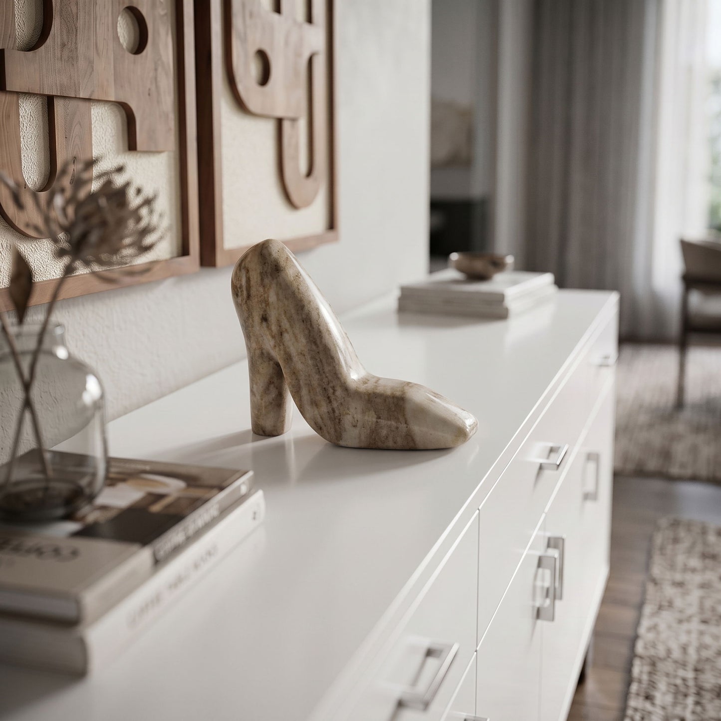 Meryl - Genuine Marble Tabletop Object