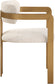 Aurum - Linen Textured Fabric Upholstered Dining Chair (Set of 2)