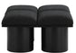 Pavilion - 4 Piece Modular Bench With Black Base