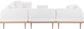 Laguna - 4 Piece 106.5" Upholstered Outdoor Patio Modular Sectional