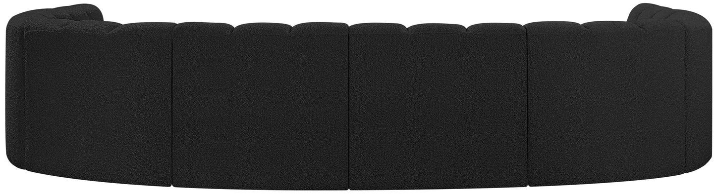 Arc - Boucle Fabric 8 Piece Modular Sofa