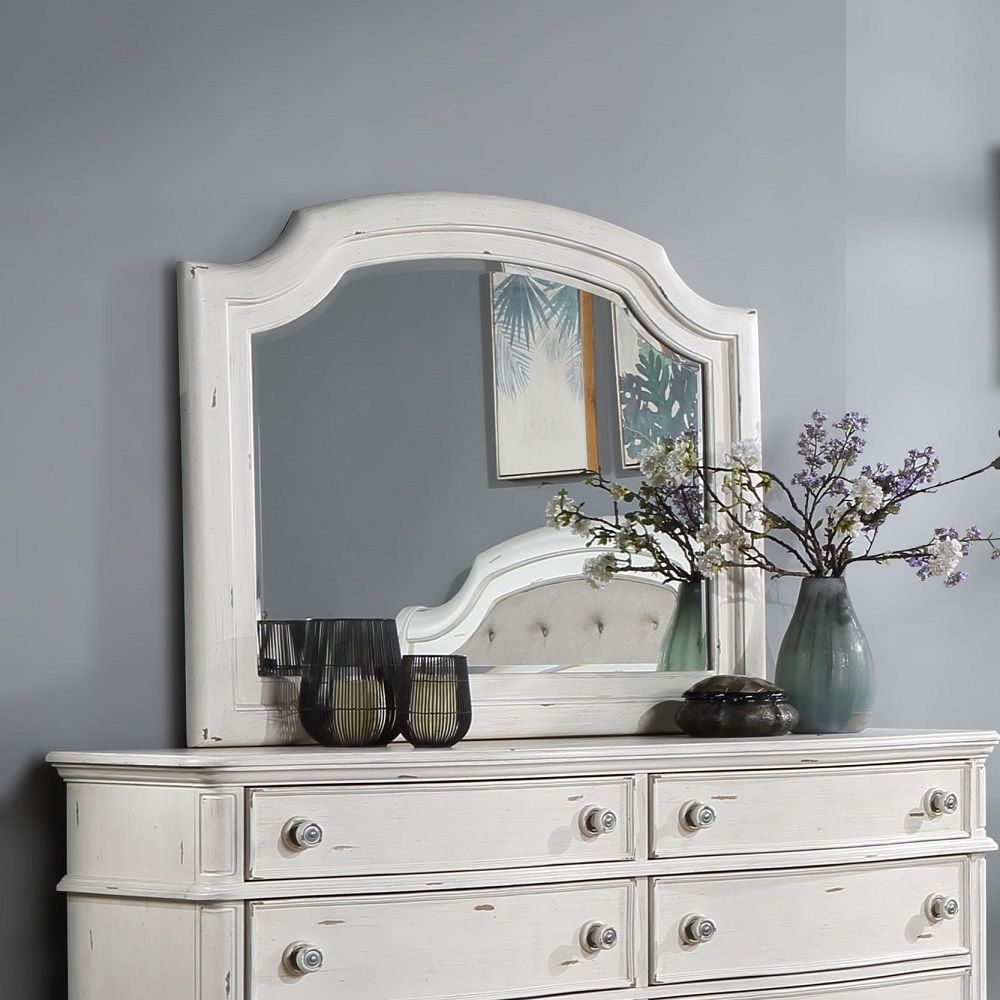 Jaqueline - Mirror - Antique White