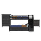 Hampton Kids - Bunk With Staircase And Trundle Bedroom Set