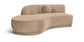 Avra - 86" Velvet Performance Fabric Upholstered Sofa
