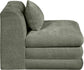 Stellar - Chenille Fabric Upholstered Modular Armless Chair