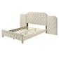 Ranallo - Queen Wall Bed - Beige Linen & Natural