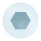 Noralie - Dining Table - Mirrored, Faux Diamonds & Clear Glass Top