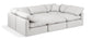 Indulge - Faux Leather 6 Piece Modular Sectional