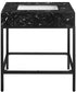 Marmo - Engineered Marble Bathroom Vanity With Black Base