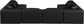 Cube - 6 Piece Modular Armless Sectional