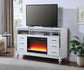 W224 - Fireplace And W605 Insert - White