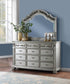B062 - Dresser - Metallic Shimmer Silver